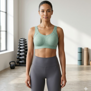 comfortable sports bra for women soft stretch daily wear bra